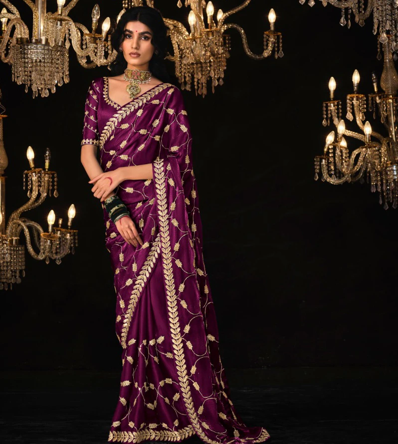 Kimora 5330 Colours Tissue Silk Wholesale Designer Sarees Catalog — Wholesale Sarees, Kimora wholesale from Surat — view 1